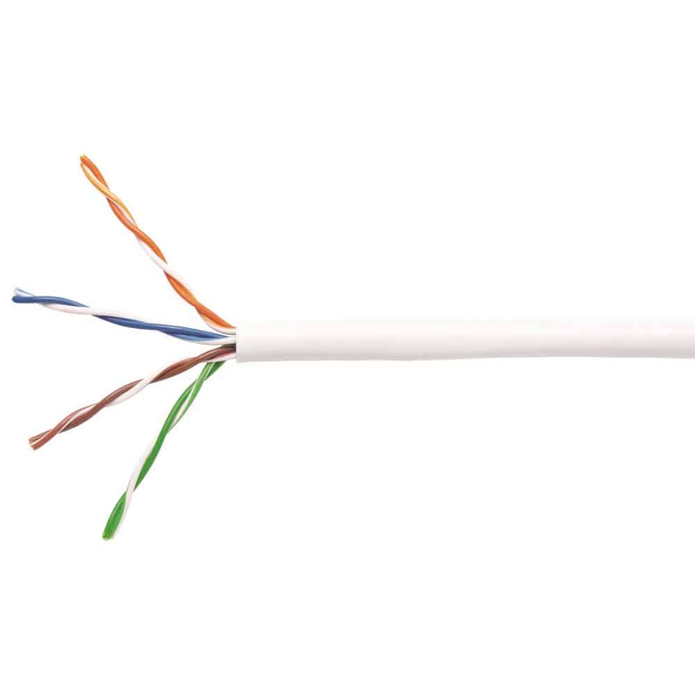 483967-1010a-white Kabel Cat.5e U/UTP AWG24 PVC-Eca D