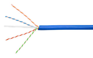 Kabel U/UTP Cat6A LSZH BL 1000F