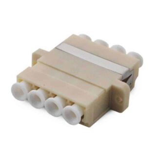 LC Adapter Quad MM Beige