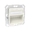 3-v Inbouwunit SL met afdek, creme