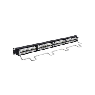 24P Cat.5e Unsh Panel