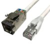 NCC Cat6A FTP plug-jack Grijs 2m